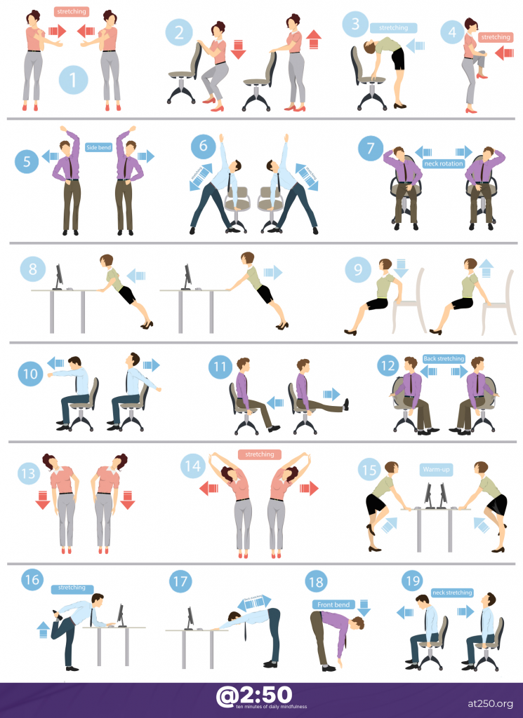 office stretches diagram at250