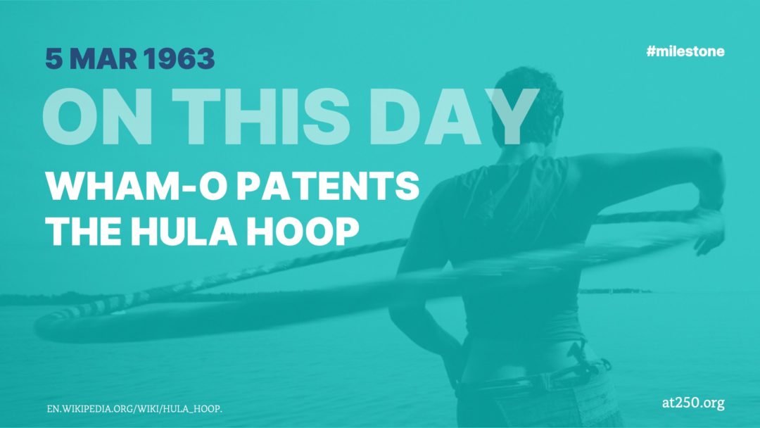 Hula Hoop Patented