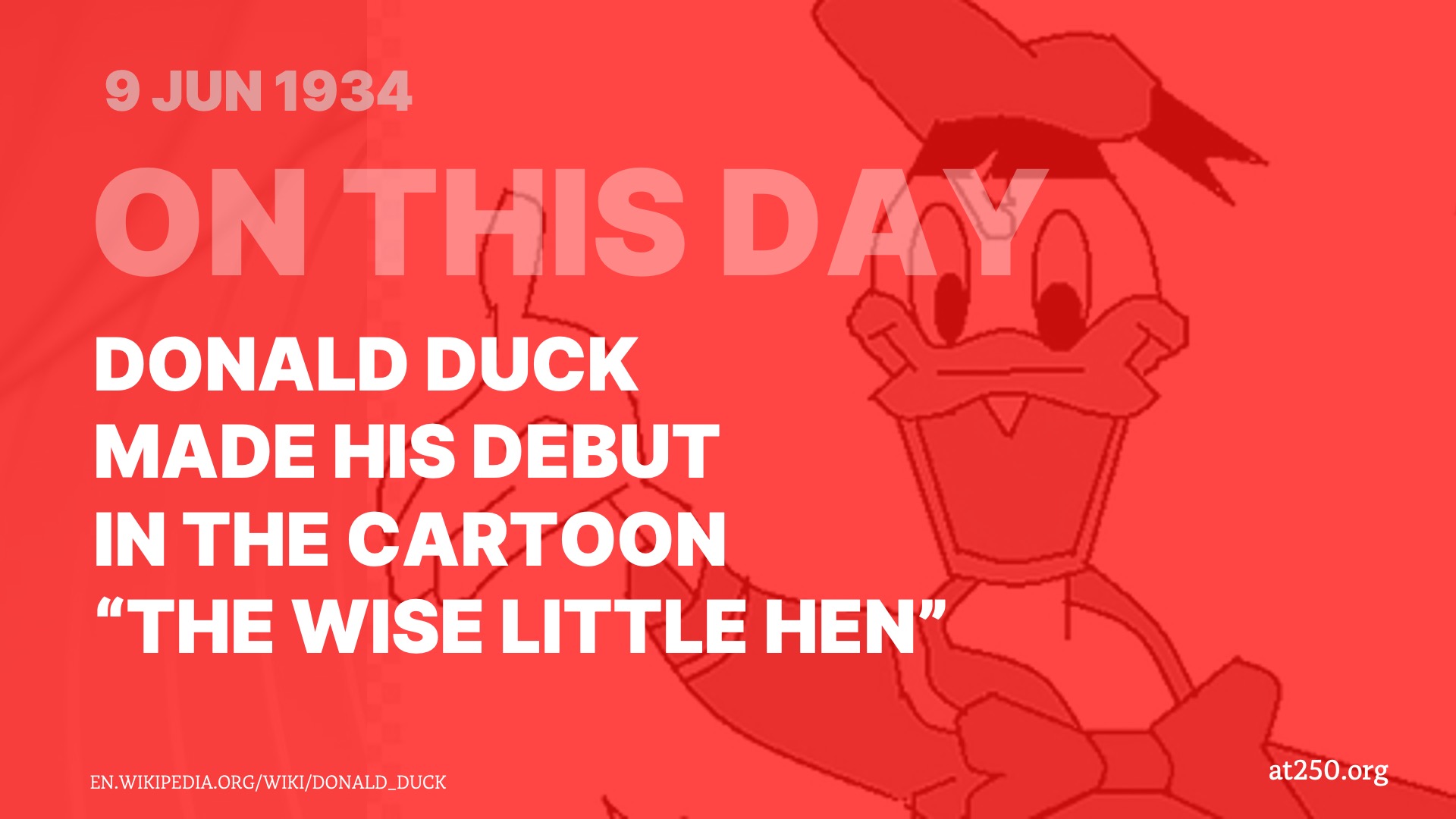 Donald Duck is Born