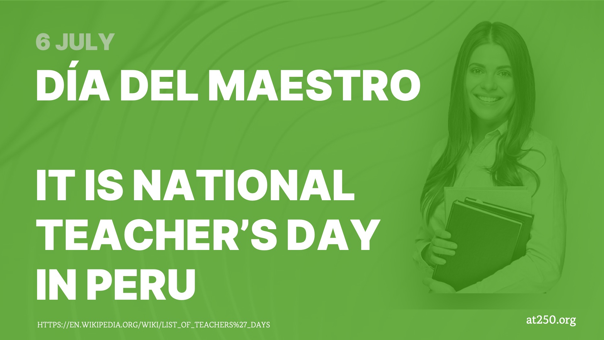 Peruvian Teacher’s Day