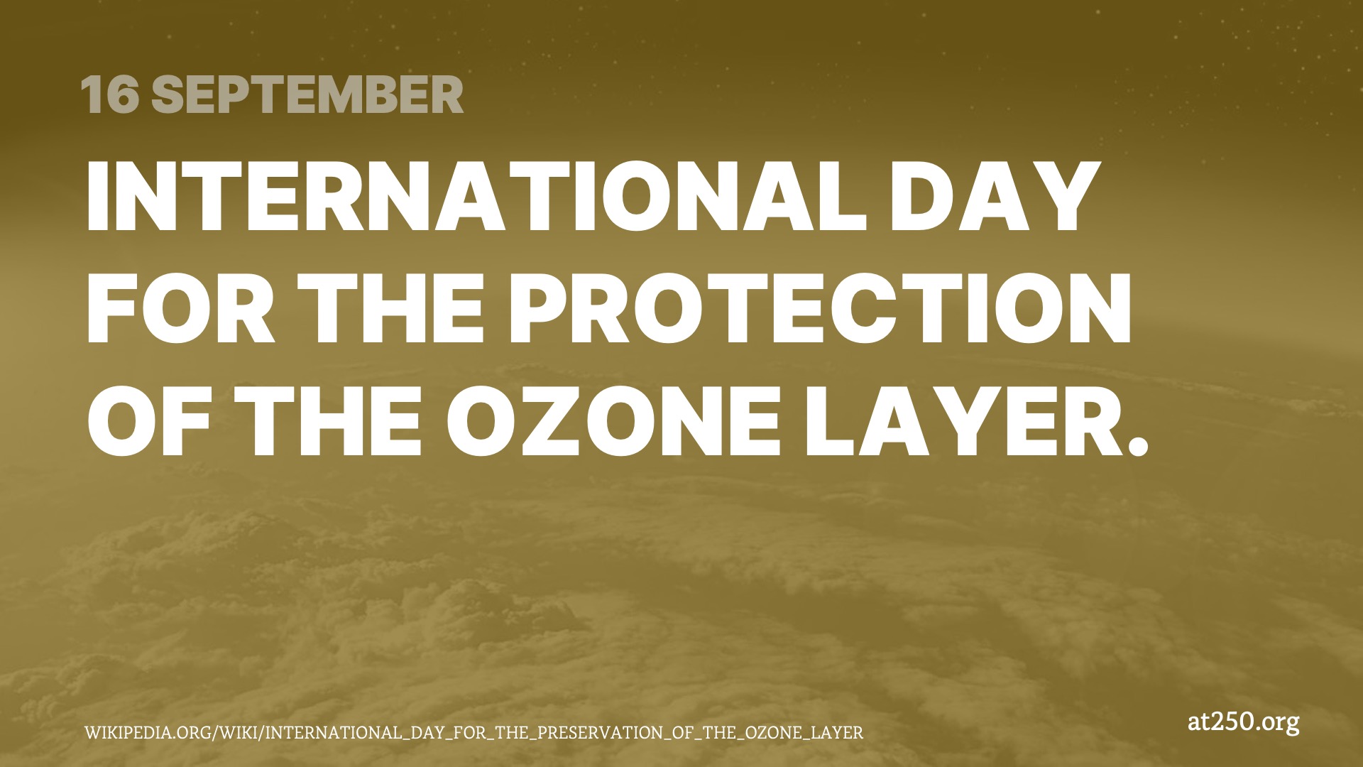 Protect the Ozone